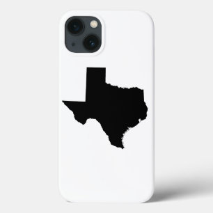 Texas in zwart-wit Case-Mate iPhone case