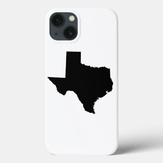 Texas in zwart-wit Case-Mate iPhone case (Achterkant)