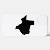 Texas in zwart-wit Case-Mate iPhone case (Achterkant (horizontaal))