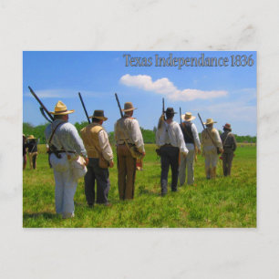 Texas Independance 1836 Briefkaart
