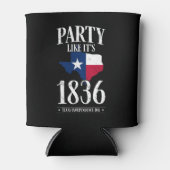 Texas Independence Day 1836 State Flag Party Home Blikjeskoeler (Voorkant)