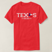 Texas Independence Day 1836 Texas Flag T-shirt (Design voorkant)