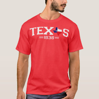 Texas Independence Day 1836 Texas Flag T-shirt