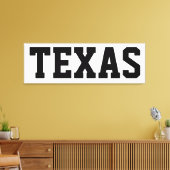 Texas Independence Day Canvas 57x18 (Insitu (Woonkamer))