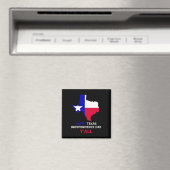 Texas Independence Day Magneet (Insitu (Vaatwasser))