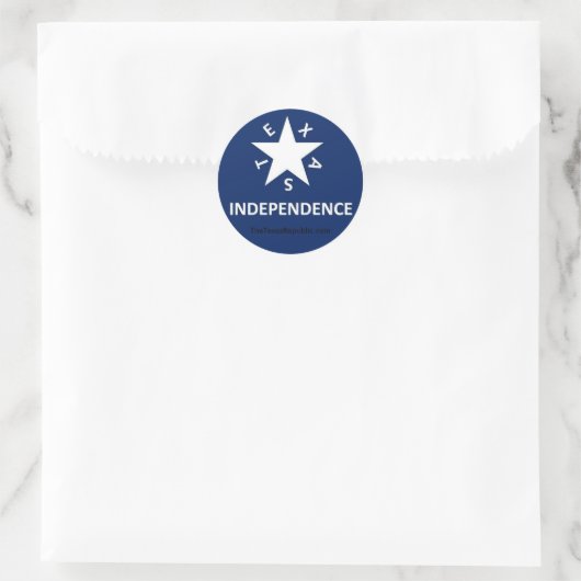 Texas Independence Sticker (Tas)