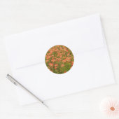 Texas Indiase verfkwast Wildflower Ronde Sticker (Envelop)