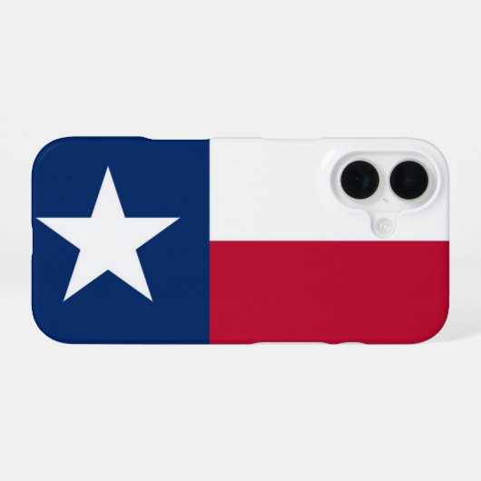 Texas iPhone 16 Hoesje (Achterkant horizontaal)