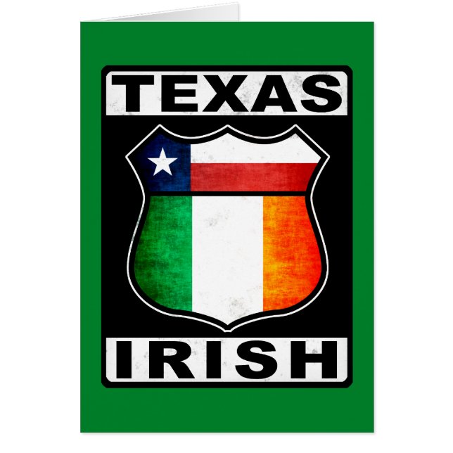 Texas Irish American (Voorkant)