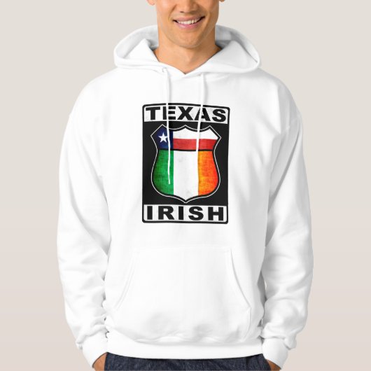 Texas Irish American Hoodie (Voorkant)