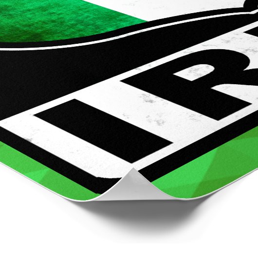 Texas Irish American Poster Print (Hoek)