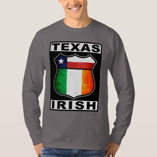 Texas Irish American T-shirt (Voorkant)