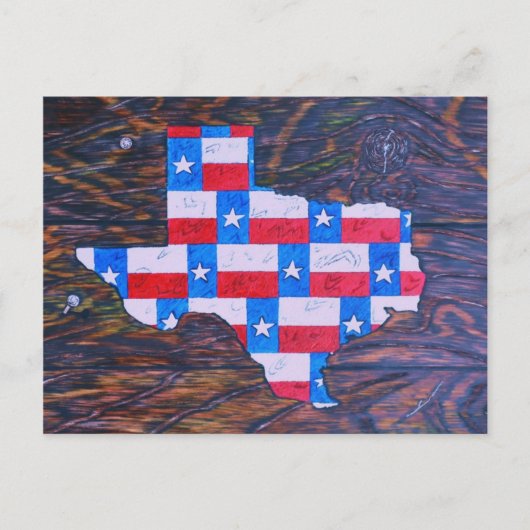 Texas is Big Briefkaart (Voorkant)