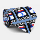 Texas Jewish American Stropdas (Opgerold)