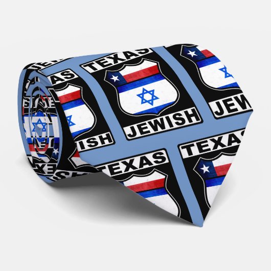 Texas Jewish American Stropdas (Opgerold)