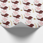 Texas Jingle helemaal tot Kerstmis Cadeaupapier (Hoek)