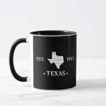 Texas kaart de witte eenzame sterrenstaat