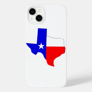 Texas Kaart en Vlag Ontwerp Telefoonhoes Case-Mate iPhone 14 Plus Hoesje