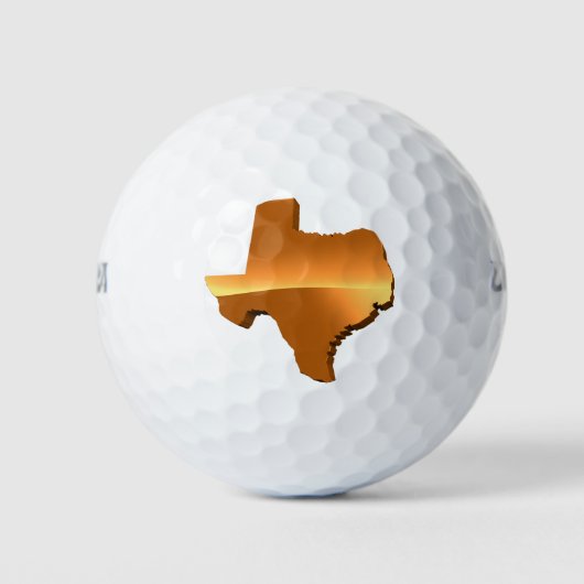 TEXAS KAART GOLFBALLEN (Voorkant)