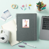 Texas Kaart Grote Vrachtwagen Sticker (iPad Cover)