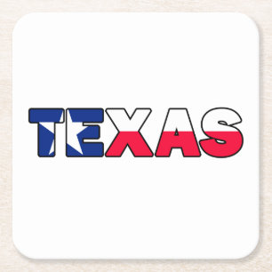 Texas Kartonnen Onderzetters