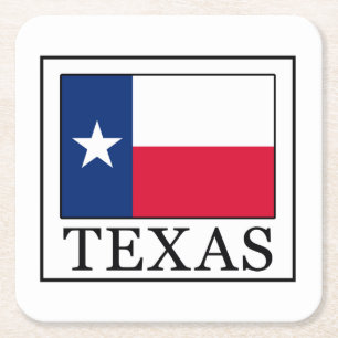 Texas Kartonnen Onderzetters