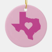 Texas Keramisch Ornament (Voorkant)