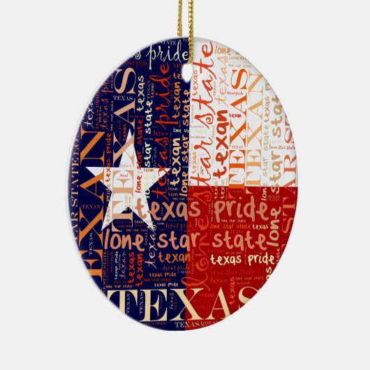 Texas Keramisch Ornament (Rechts)