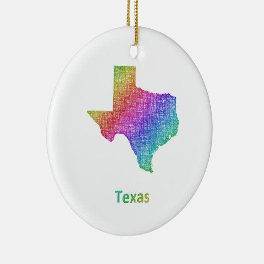 Texas Keramisch Ornament (Rechts)