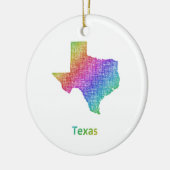 Texas Keramisch Ornament (Links)