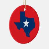 Texas Keramisch Ornament (Rechts)