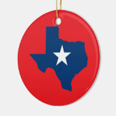 Texas Keramisch Ornament (Links)