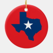 Texas Keramisch Ornament (Achterkant)