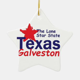 TEXAS KERAMISCH ORNAMENT
