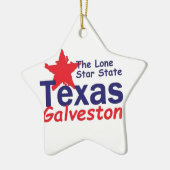 TEXAS KERAMISCH ORNAMENT (Links)