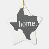 Texas Keramisch Ornament (Links)