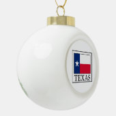 Texas Keramische Bal Ornament (Links)