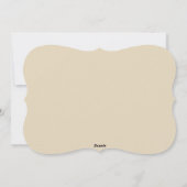 Texas kerstboomkaart feestdagenkaart (Achterkant)