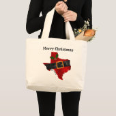 Texas kerstCanvas tas (Voorkant (product))