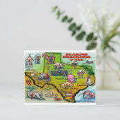 TEXAS-kerstkaart Feestdagenkaart (Staand voorkant)