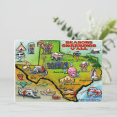 TEXAS-kerstkaart Feestdagenkaart (Staand voorkant)