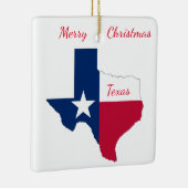 Texas Kerstversiering Keramisch Ornament (Rechts)