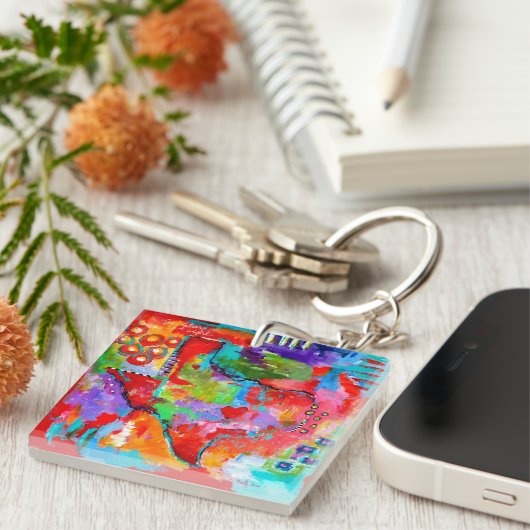 Texas Key-chain door Shelly Jones Sleutelhanger (Voorkant Rechts)