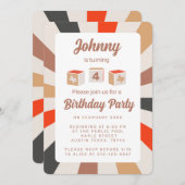 Texas Kids Verjaardagsfeest Kaart (Voorkant / Achterkant)