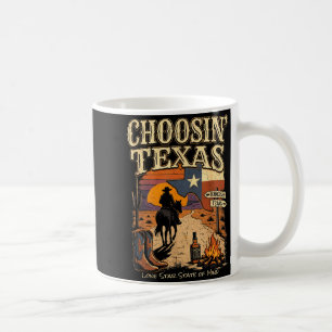 Texas Kiezen Lone Star Staat van Geest Cowboy Koffiemok