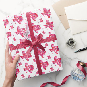 Texas Kisses Cadeaupapier