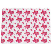 Texas Kisses Pattern Groot Cadeauzakje (Voorkant)