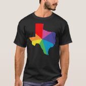 texas kleur burst t-shirt (Voorkant)