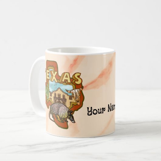 Texas Koffiemok (Voorkant links)