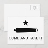 Texas, kom en neem het briefkaart (Voorkant / Achterkant)